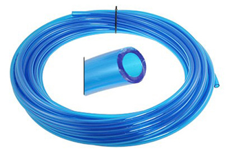 Clear PU Tube - Transparent Blue Hose